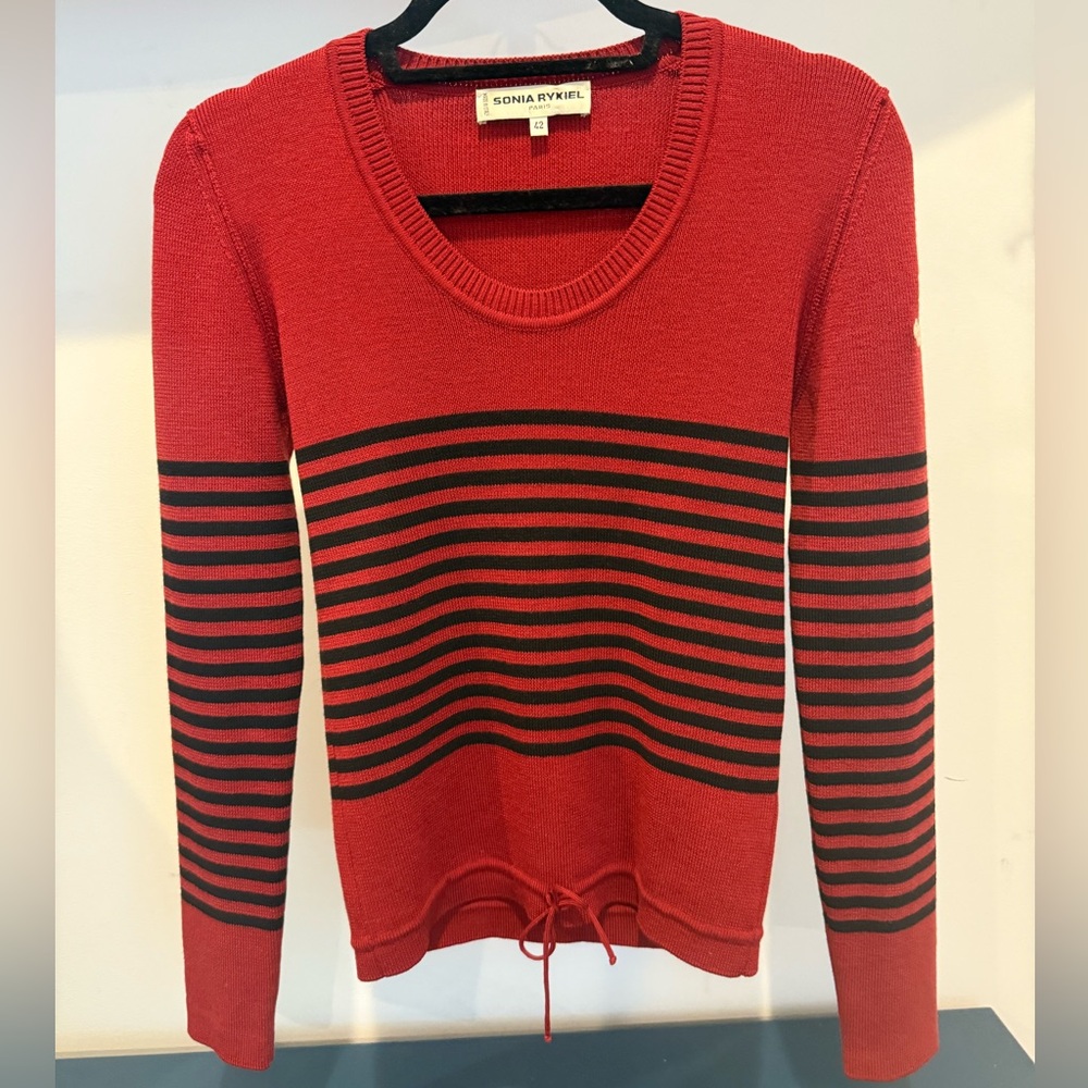 Sonia Rykiel Striped Crewneck Sweater